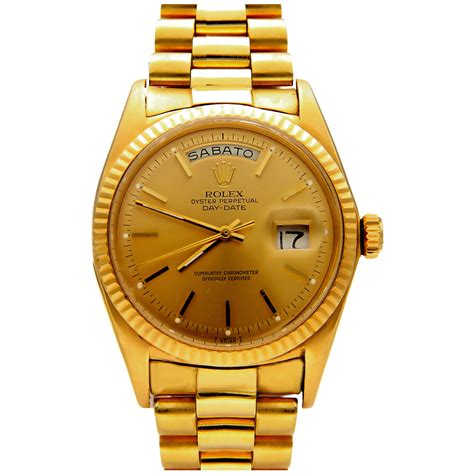 rolex oyster perpetual day date oro giallo|rolex day date president price.